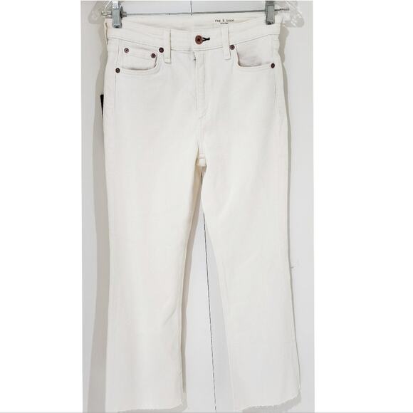 Nwtg Rag & Bone Nina High-Rise Ankle Flared Jeans Size 26 - Picture 2 of 7